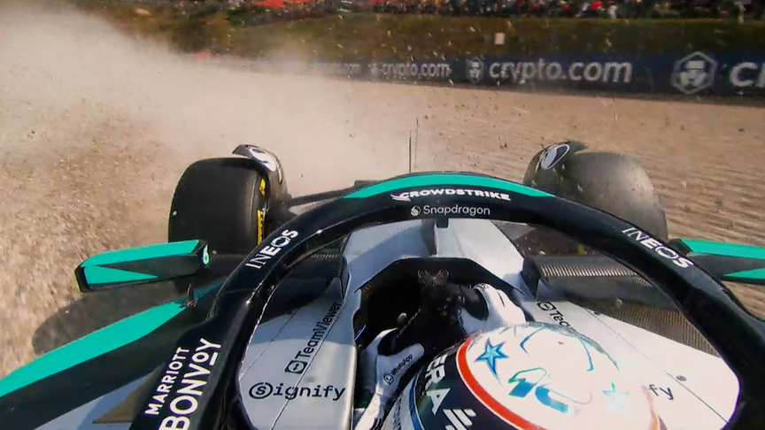 2025 Belgian GP Sprint Qualifying: Antonelli out in SQ1 after spin